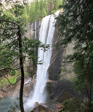 John Muir Trail Vernal Falls